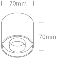 Dark Light Cylinders Tubes