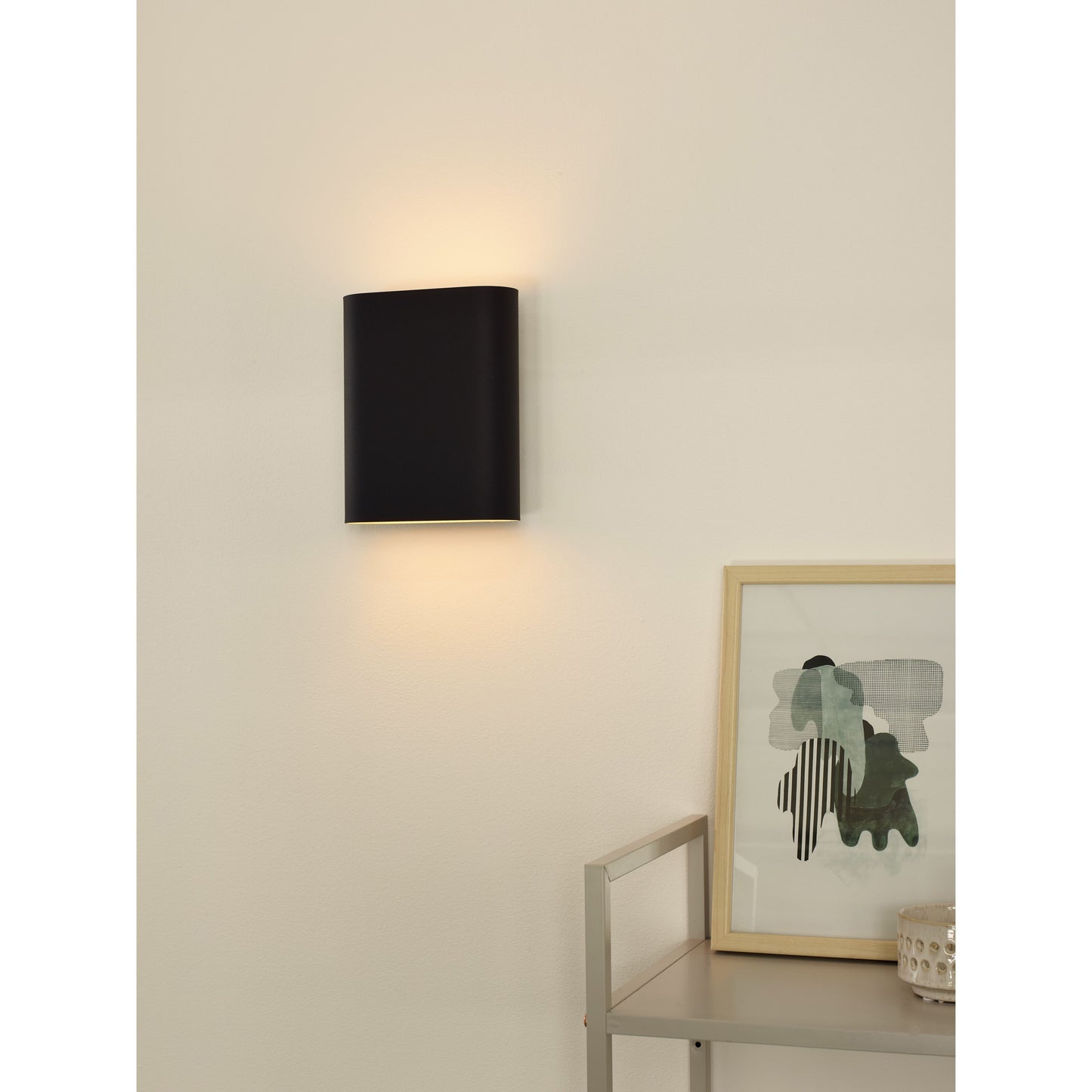 Lucide OVALIS - Wall light - 2x E14 - Black