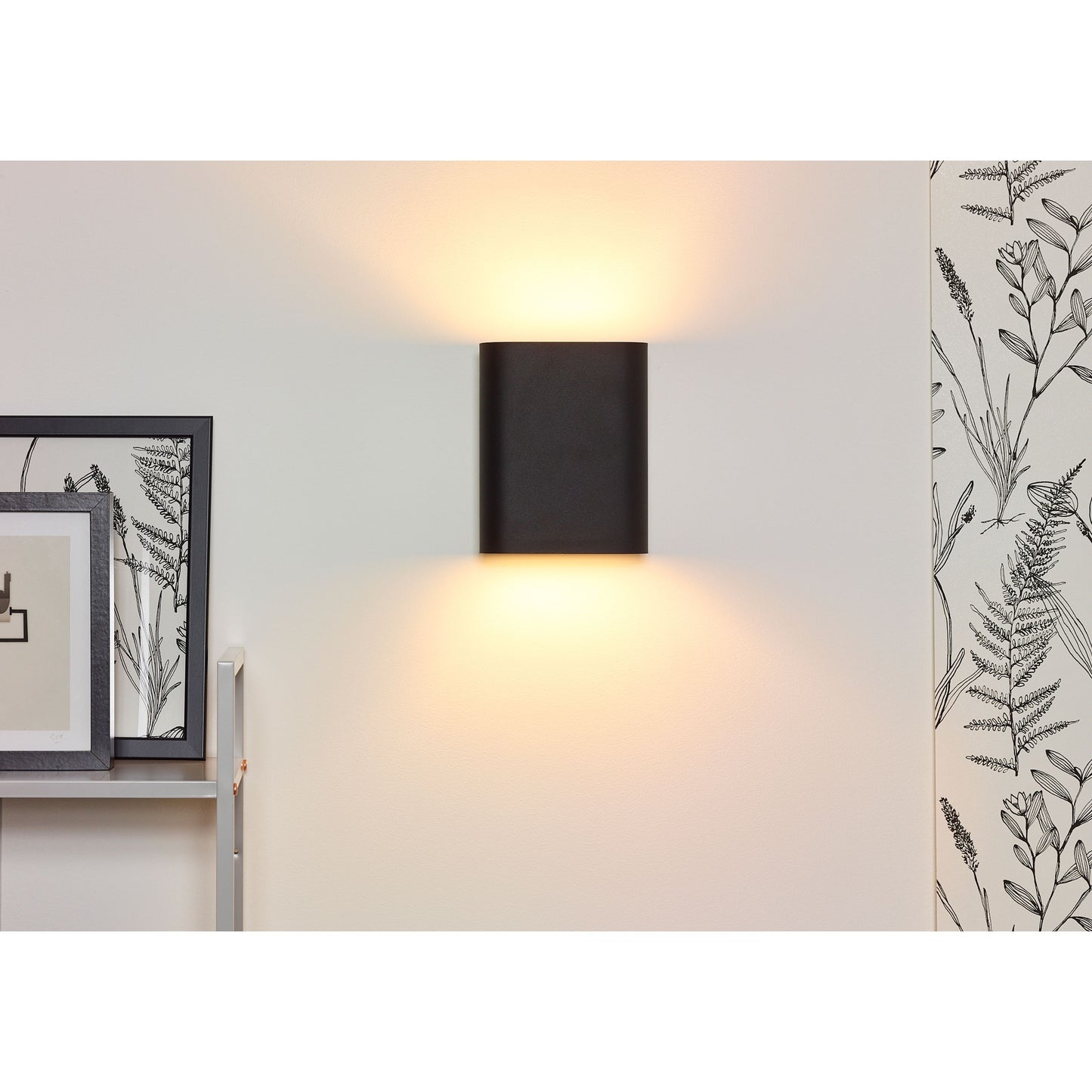 Lucide OVALIS - Wall light - 2xE14 - Black