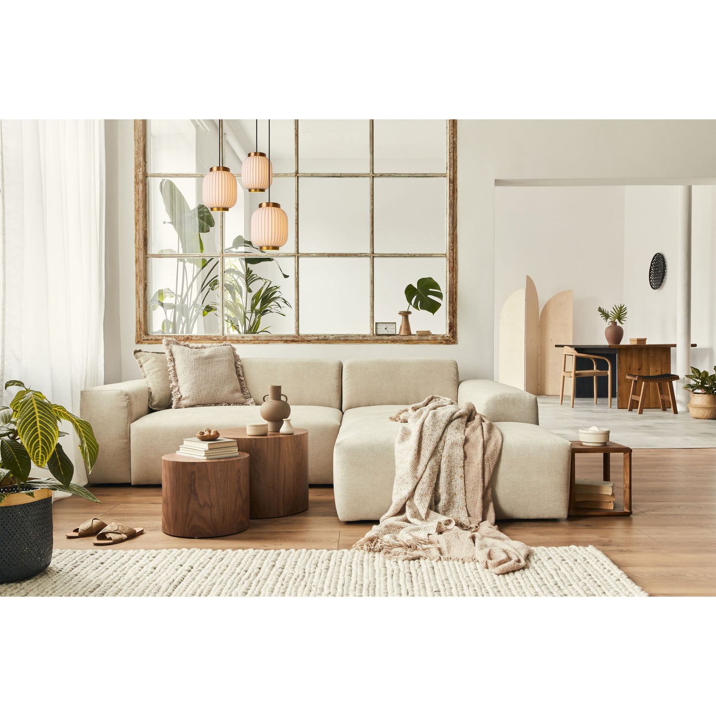 Lucide GOSSE - Pendant light - 3xE27 - White