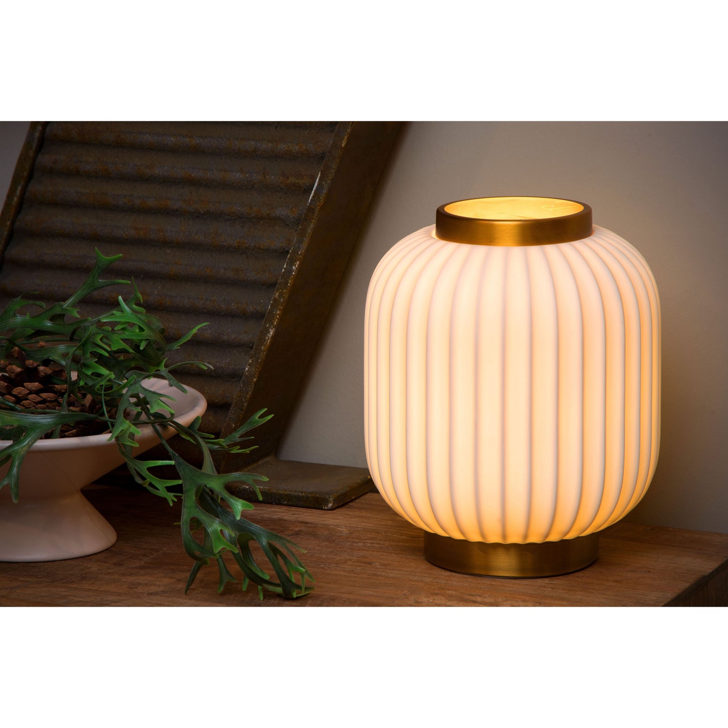 Lucide GOSSE - Table lamp - Ø 19,5 cm - 1xE14 - White