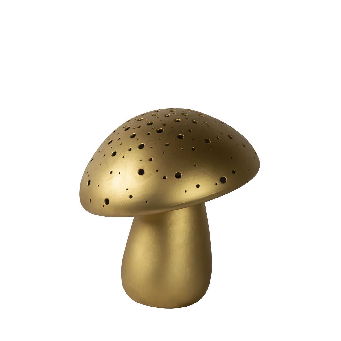 Lucide FUNGO - Table lamp - 1xE14 - Matt Gold / Brass