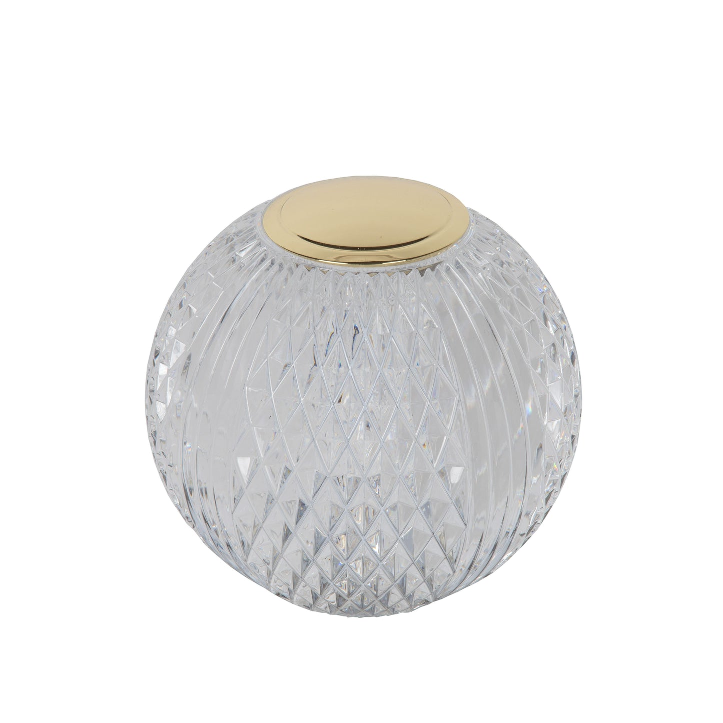 Lucide CINTRA - Rechargeable Table lamp - Battery pack/batteries - Ø 9 cm - LED Dim. - 1x1,5W 3000K - 3 StepDim - Transparant
