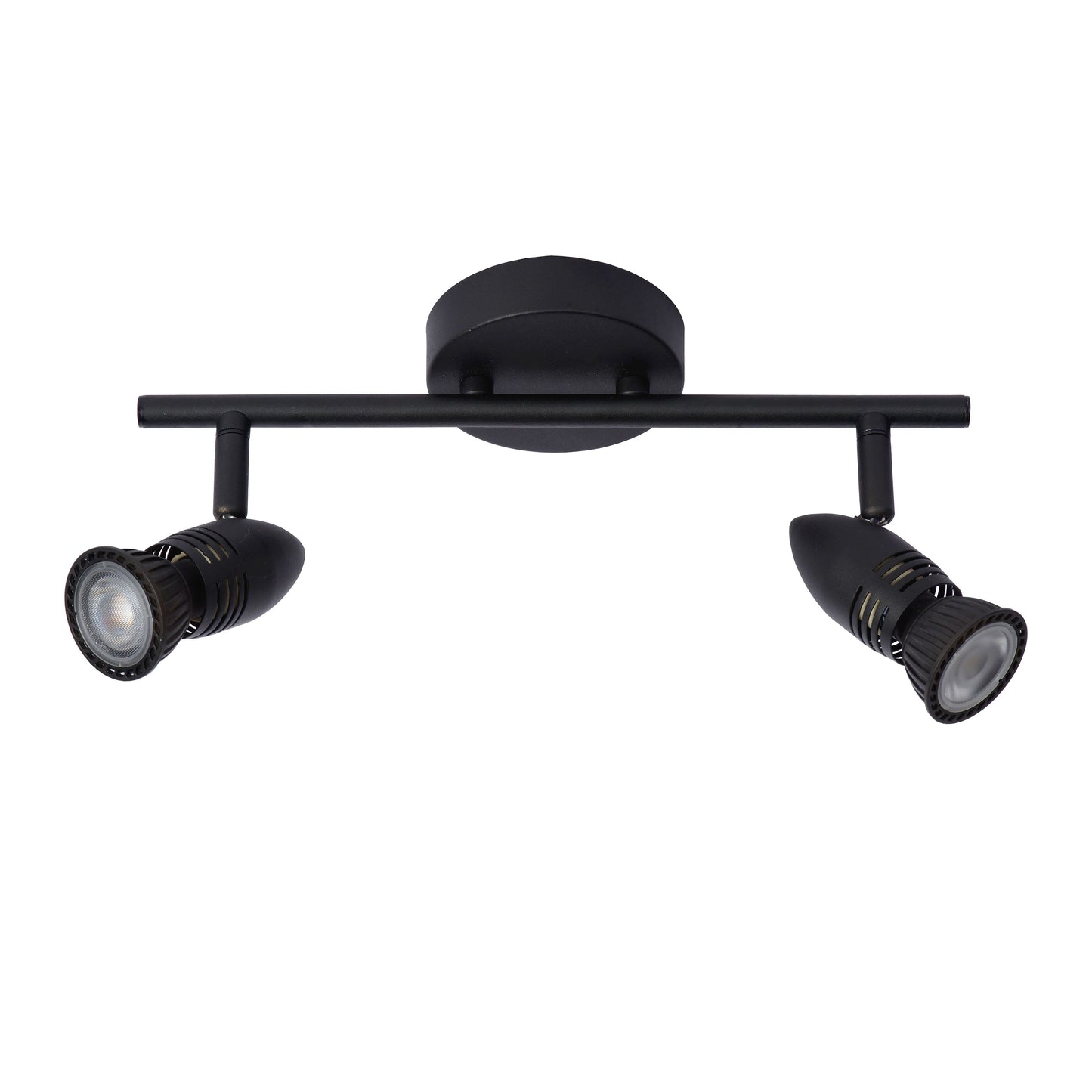 Lucide CARO - Ceiling spotlight - 2xGU10 - Black
