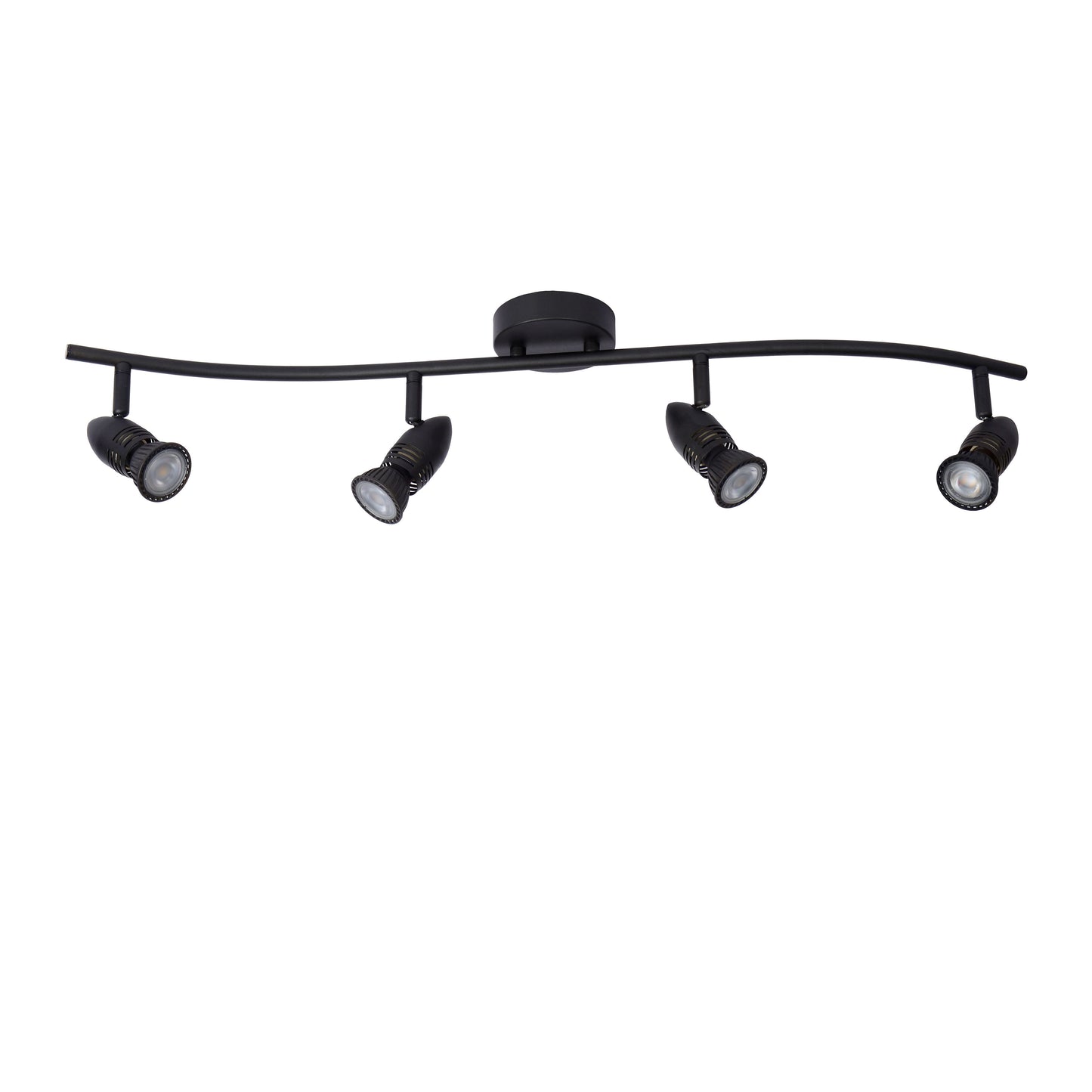 Lucide CARO - Ceiling spotlight - 4xGU10 - Black