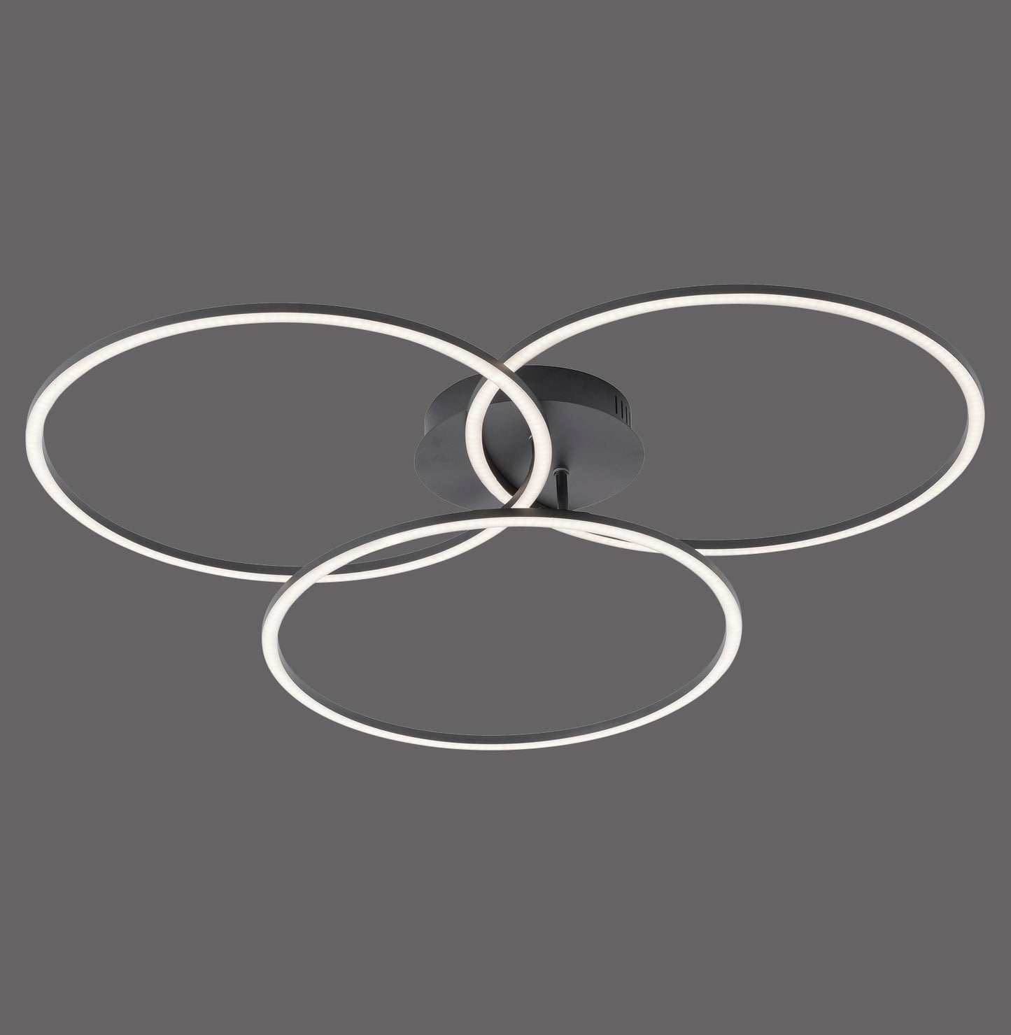 Ivanka - Ceiling Light - Black - By Just Light - (14539-18)