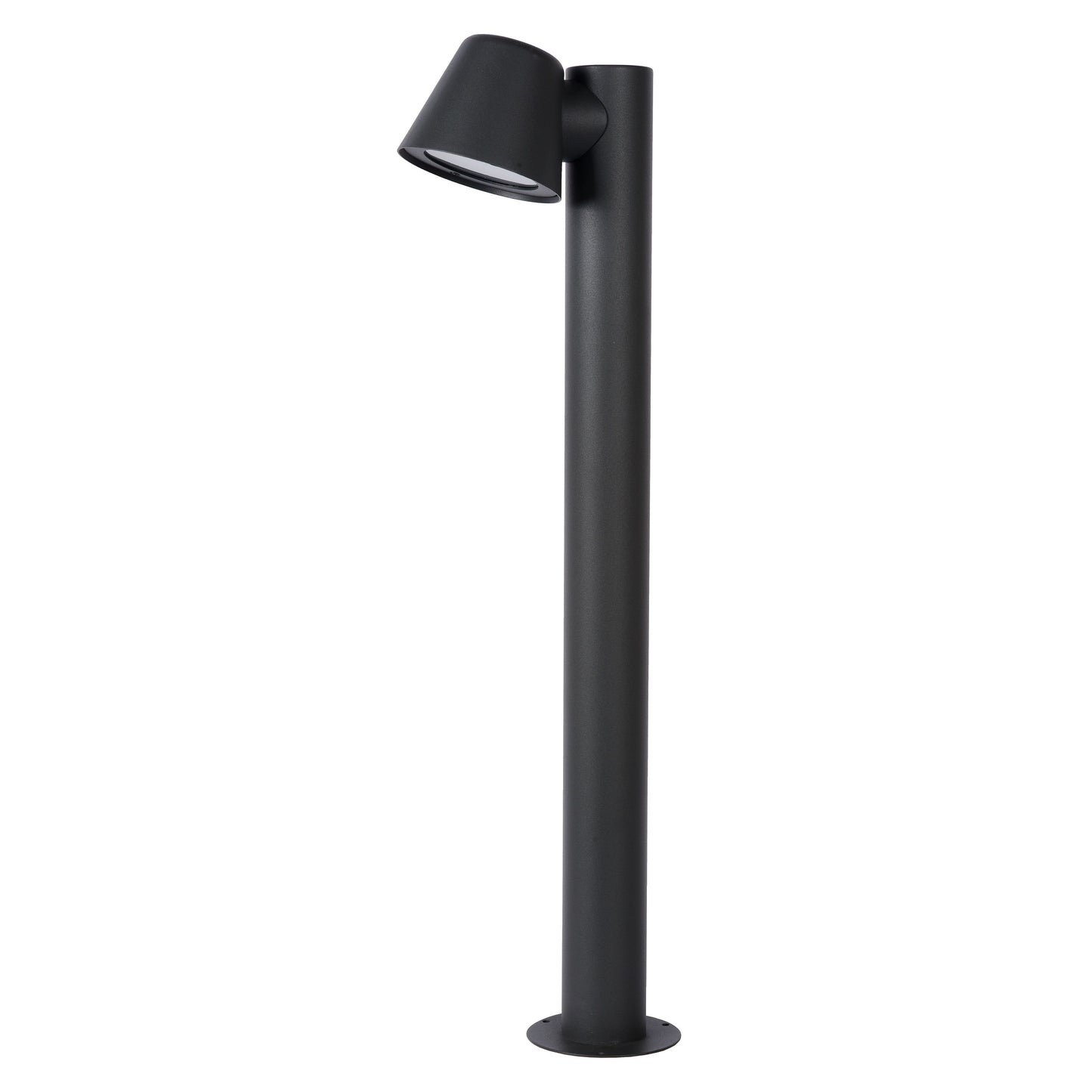Lucide DINGO-LED - Bollard light - LED Dim. - GU10 - 1x5W 3000K - IP44 - Anthracite
