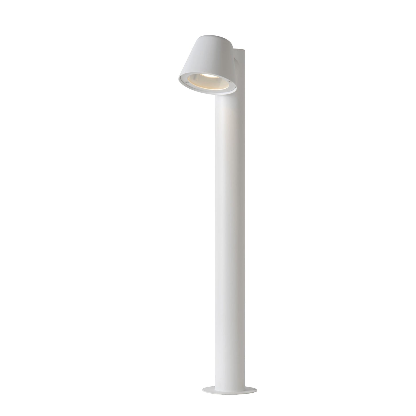 Lucide DINGO-LED - Bollard light - LED Dim. - GU10 - 1x5W 3000K - IP44 - White