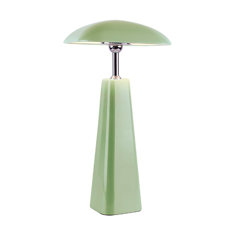 Glowline Rechargeable Table Lamp – Tall – Light Green