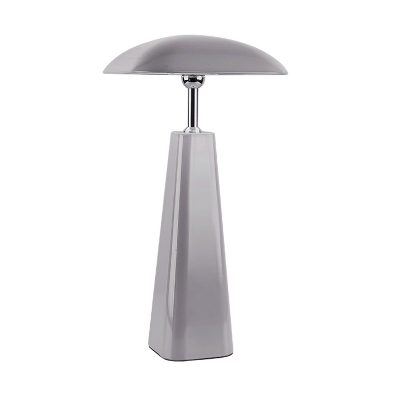 Glowline Rechargeable Table Lamp – Tall – Light Grey