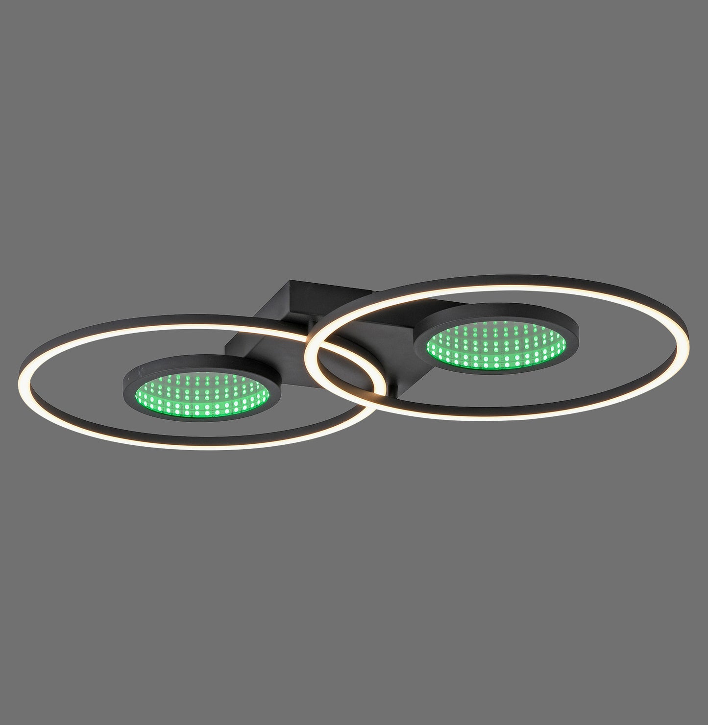 Tunel - Ceiling Light - Black - By Just Light - (15160-18)