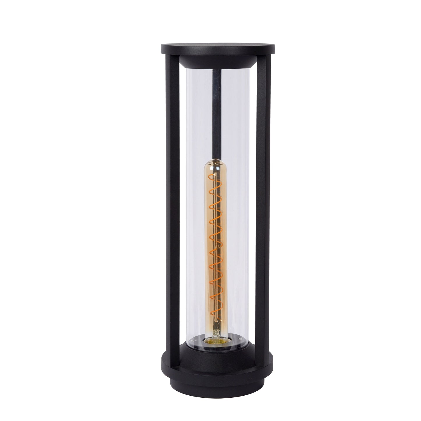 Lucide CADIX - Bollard light - Ø 16 cm - 1x E27 - IP65 - Black