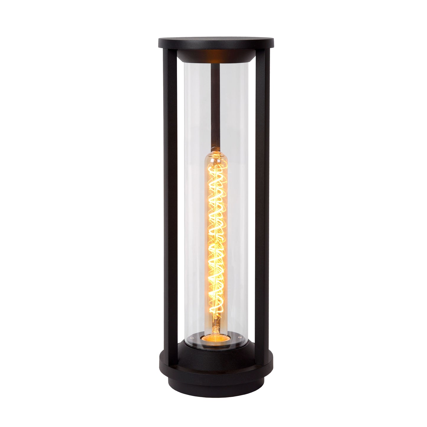 Lucide CADIX - Bollard light - Ø 16 cm - 1x E27 - IP65 - Black
