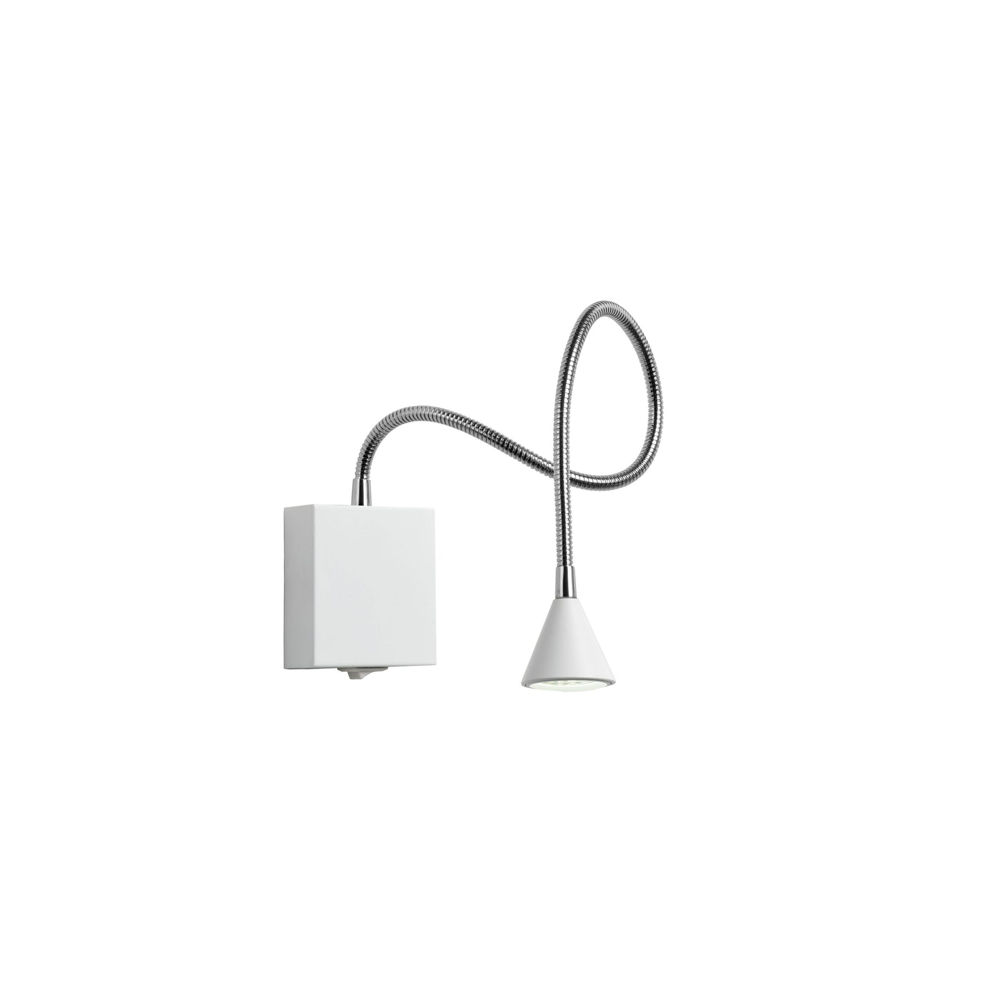 Lucide BUDDY - Bedside lamp / Wall light - LED - 1x4W 4000K - White