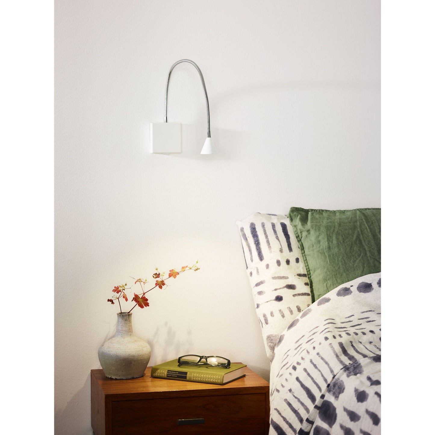 Lucide BUDDY - Bedside lamp / Wall light - LED - 1x4W 4000K - White