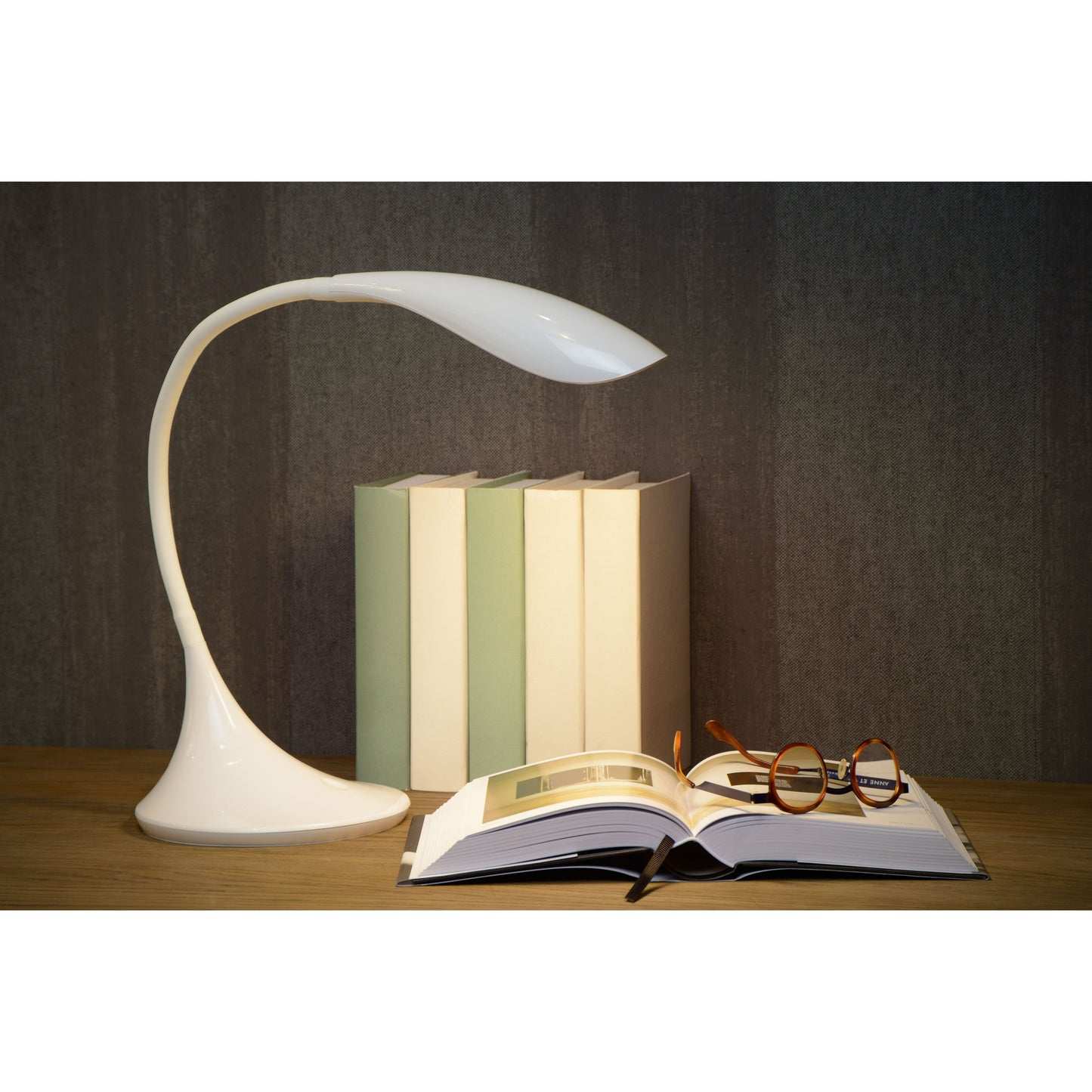 Lucide EMIL - Desk lamp - LED Dim. - 1x4,5W 3000K - White