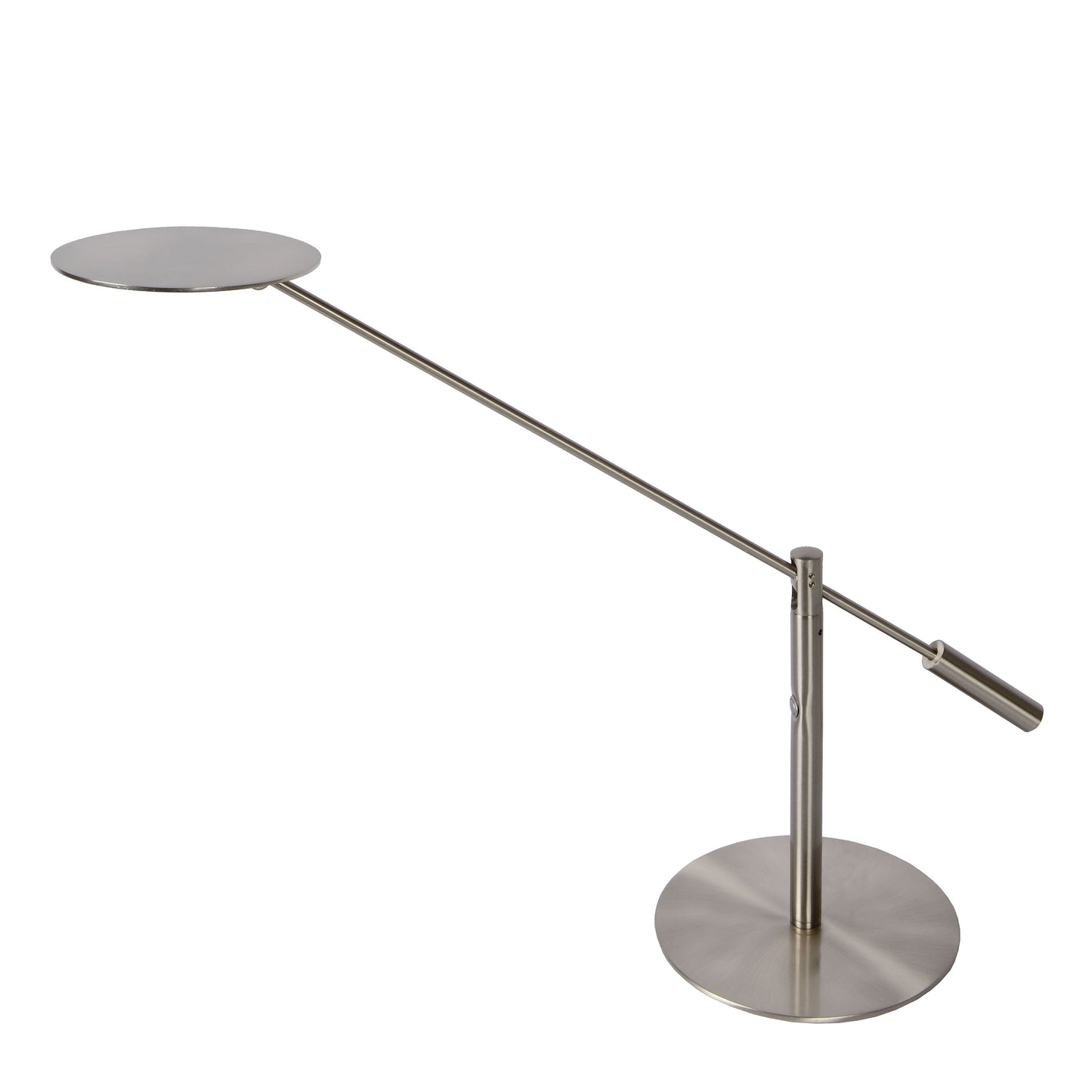 Lucide ANSELMO - Desk lamp - LED Dim. - 1x9W 3000K - Satin Chrome