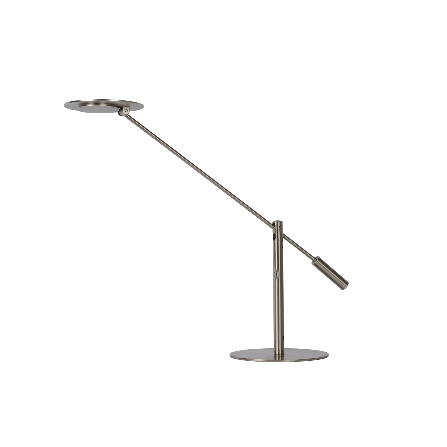 Lucide ANSELMO - Desk lamp - LED Dim. - 1x9W 3000K - Satin Chrome