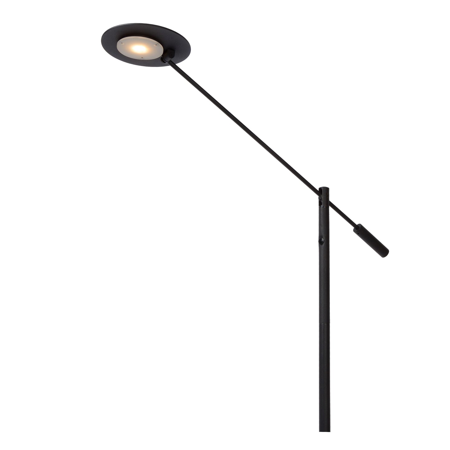Lucide ANSELMO - Floor reading lamp - Ø 25 cm - LED Dim. - 1x9W 3000K - Black
