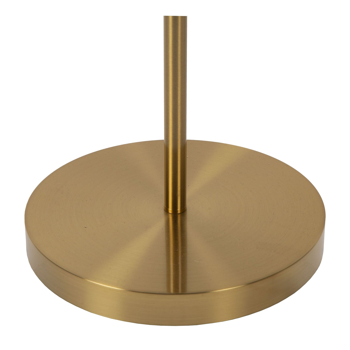 Lucide ZENITH - Floor reading lamp - LED Dim. - 3000K - Matt Gold / Brass