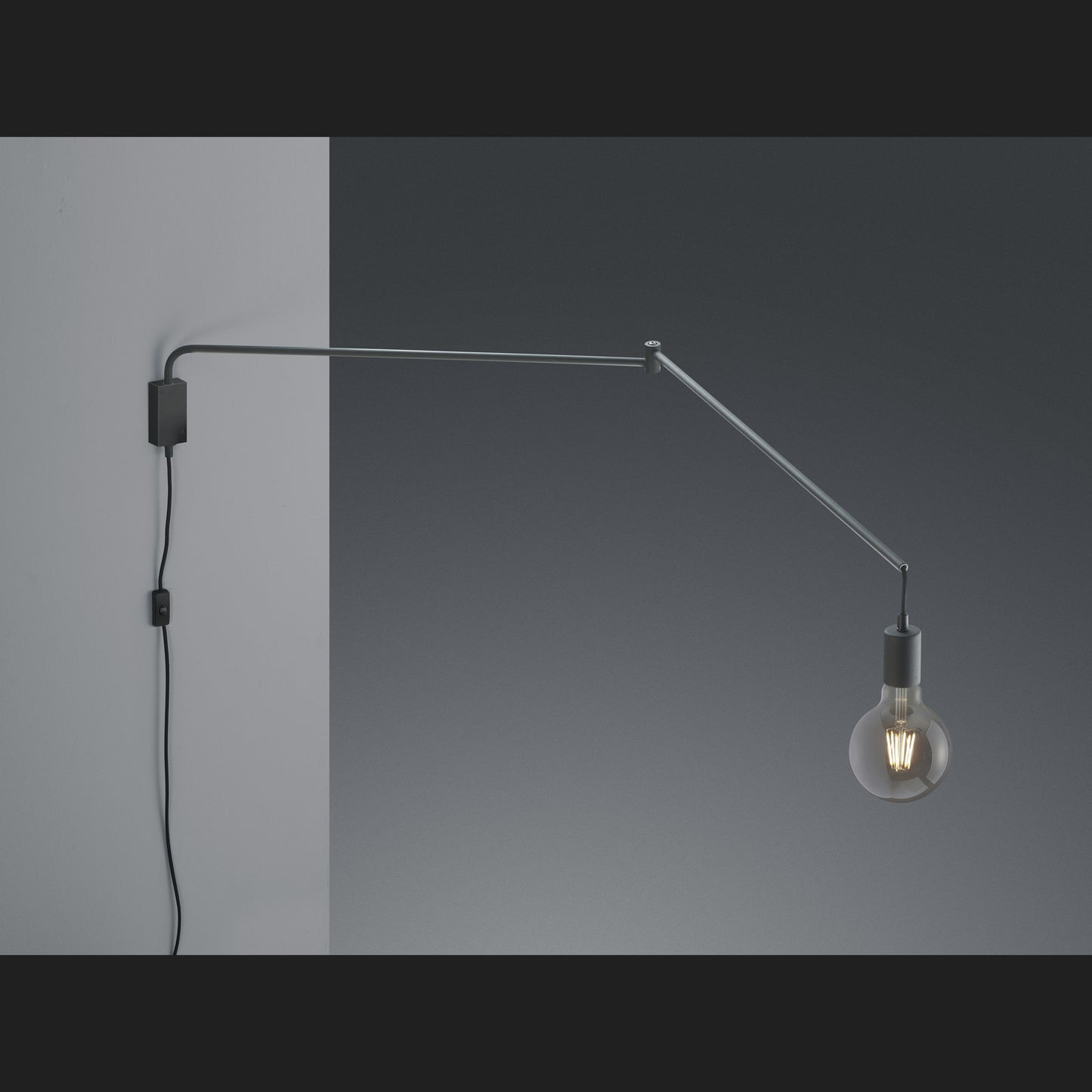 Line - Wall lamp - Black Matt - Trio