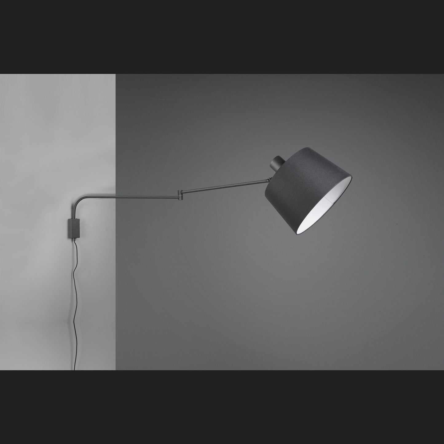 Baldo - Wall lamp - Black - Trio