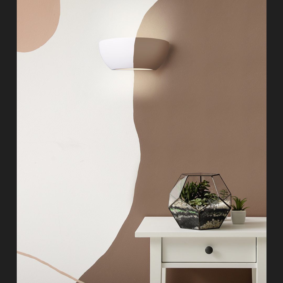 Roma - Wall lamp - White - Trio