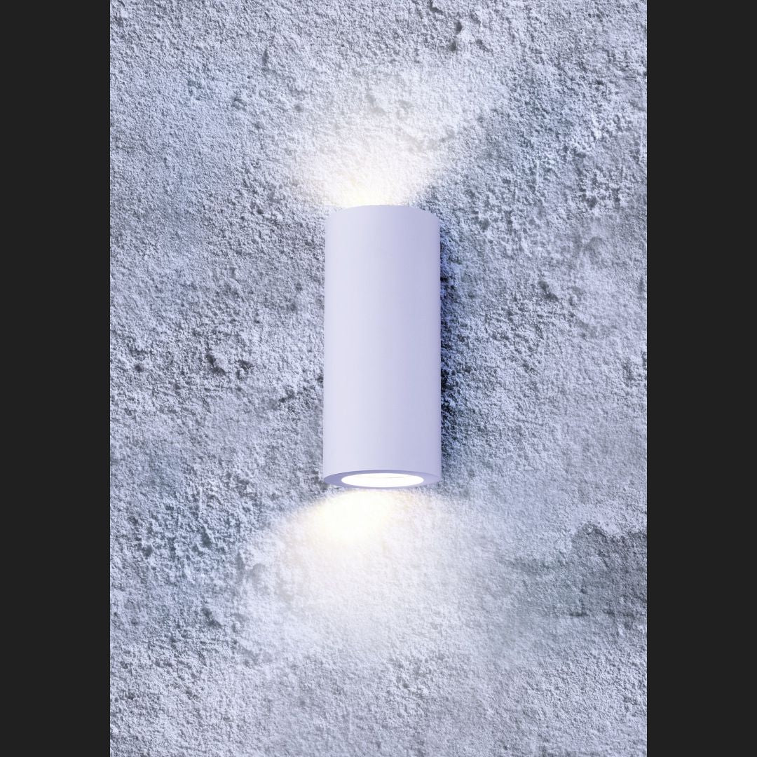 Zazou - Wall lamp - White - Trio