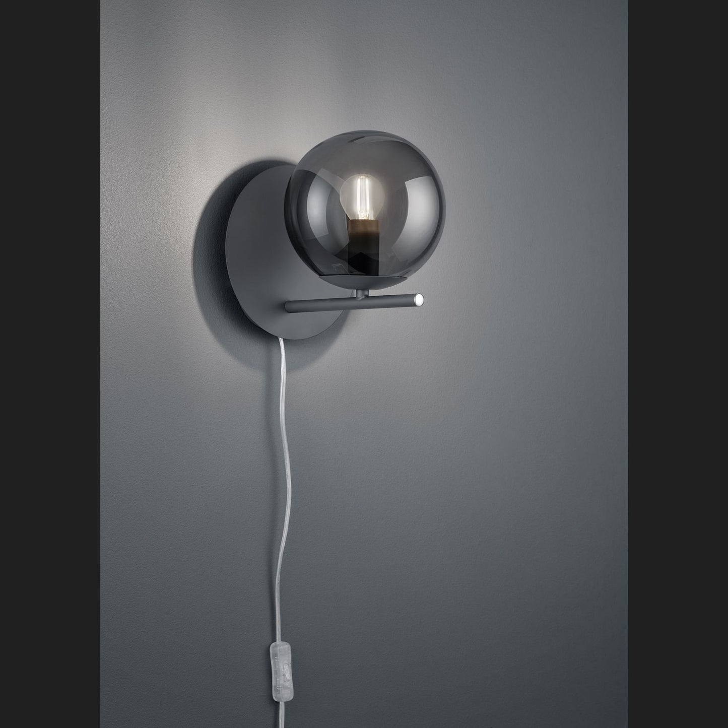 Pure - Wall lamp - Smoke - Trio