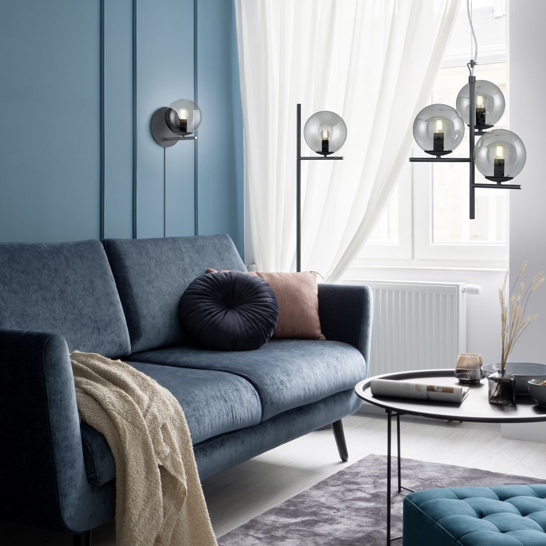 Pure - Wall lamp - Smoke - Trio