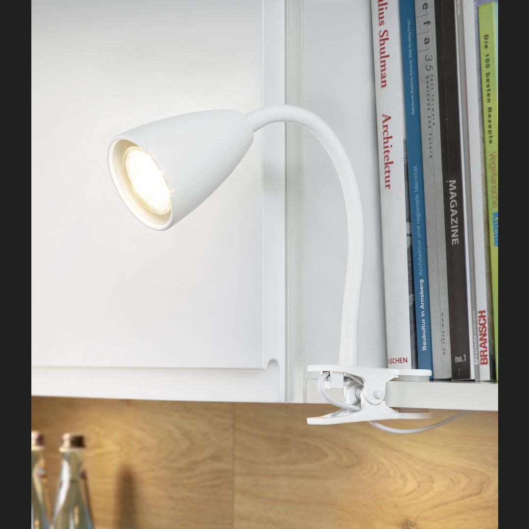 Wanda - Clamping lamp - White Matt - Trio