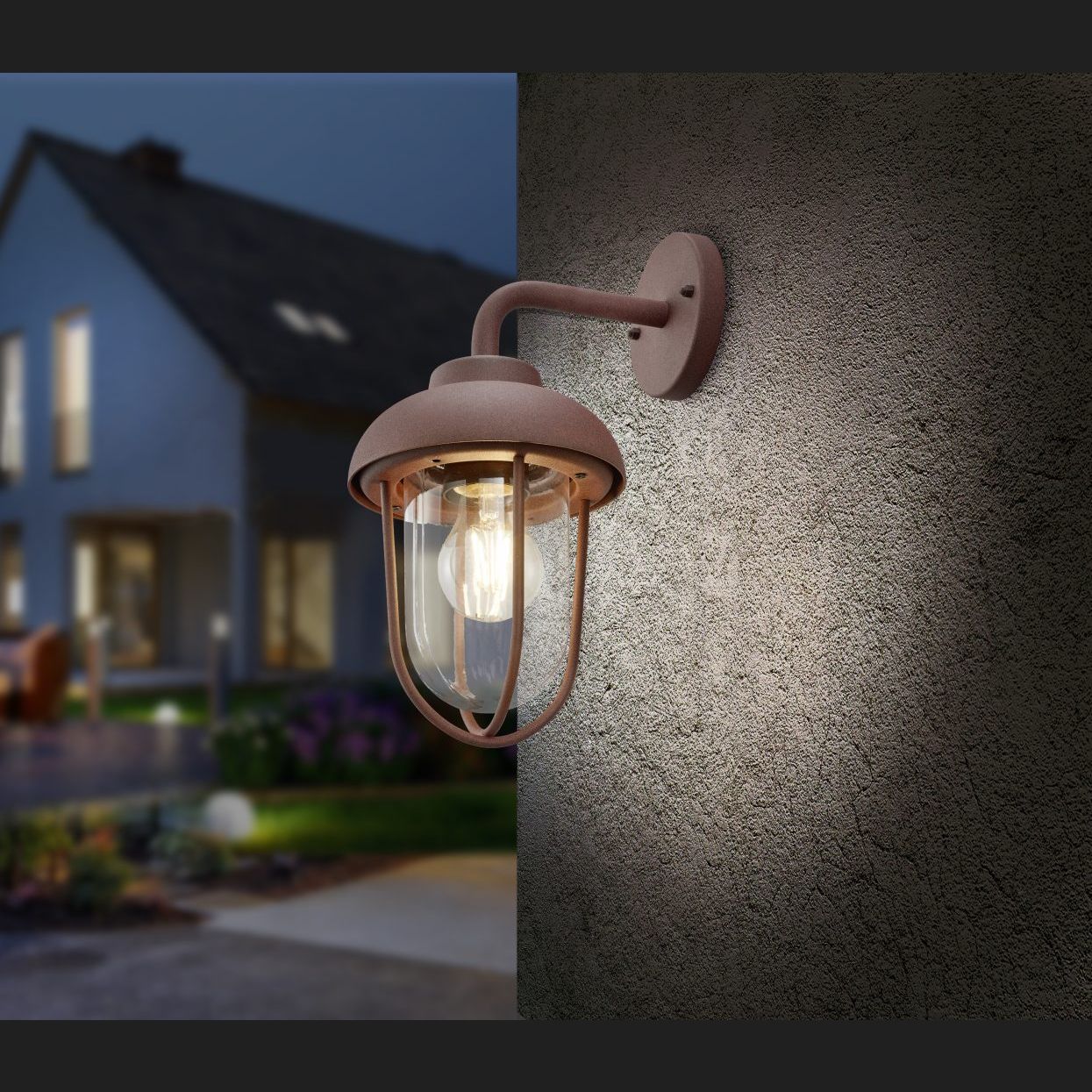 DUERO Wall lamp - Rusty