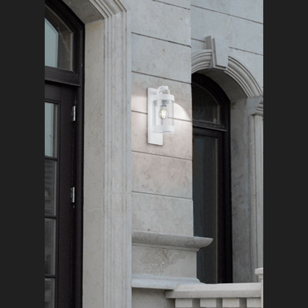 SAMBESI Wall lamp (B) - White mat