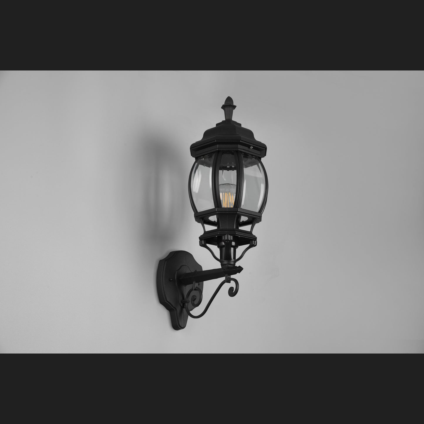 Elvo - Wall Lamp - Black Matt - Trio - 206967132