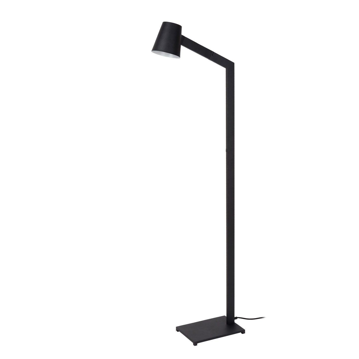 Lucide MIZUKO - Floor reading lamp - Ø 13 cm - 1xE14 - Black