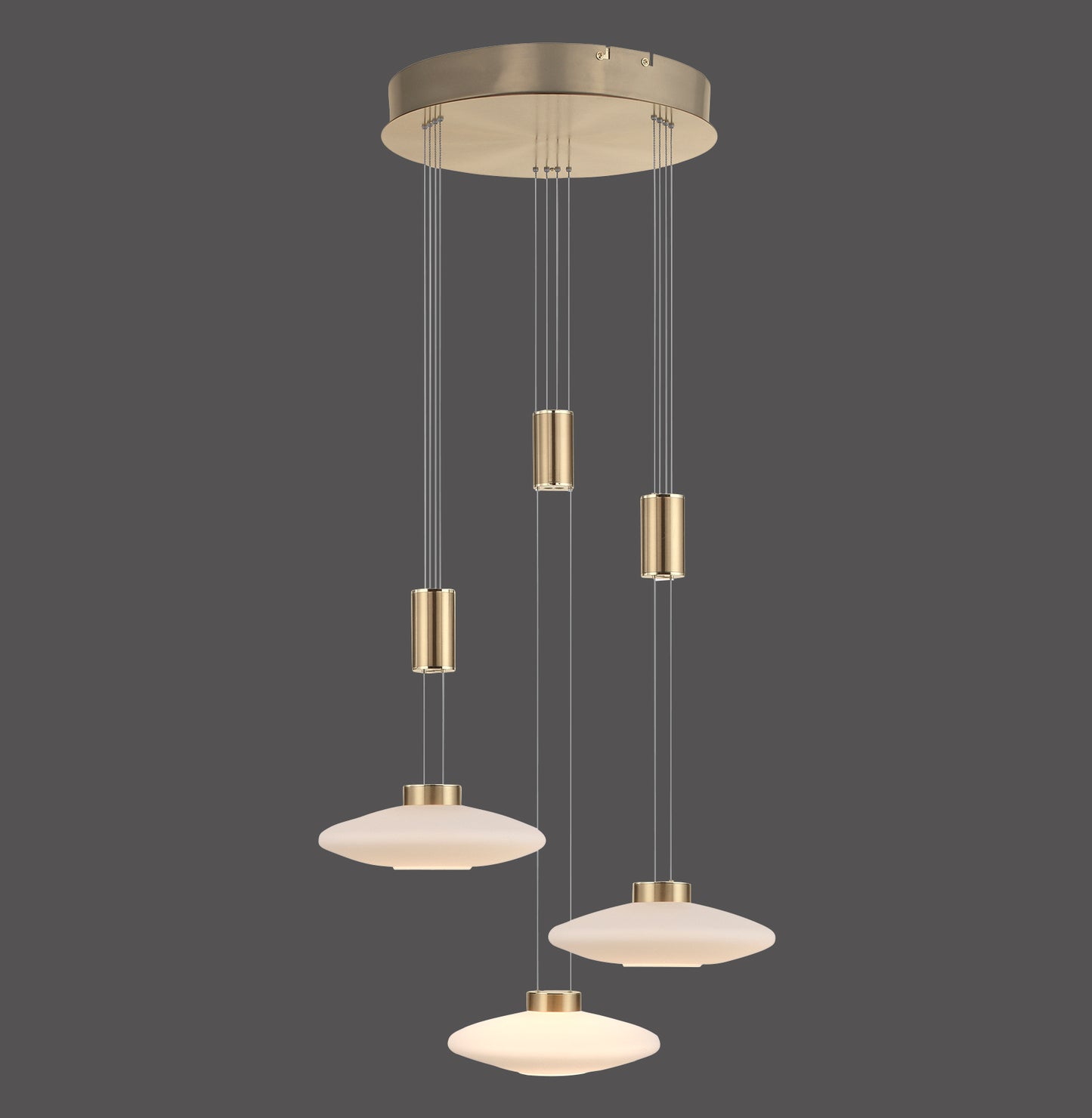 Lautada - Pendant Light - Brass Matt - By Paul Neuhaus - (2082-60)