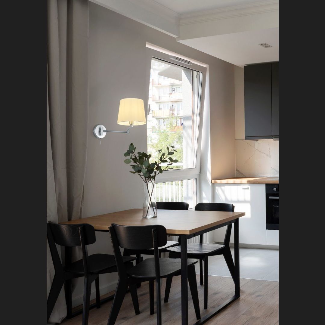 Lyon - Wall lamp - White - Trio