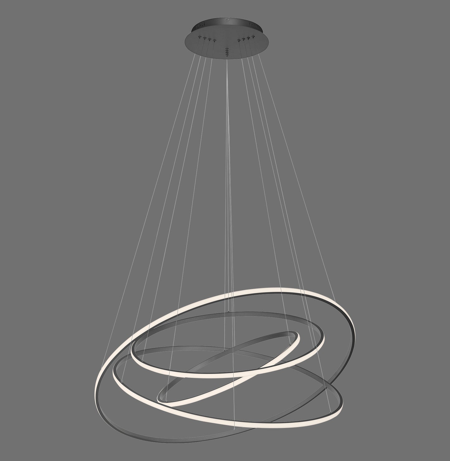Tessara - Pendant Light - Anthrazit - By Paul Neuhaus - (2124-13)