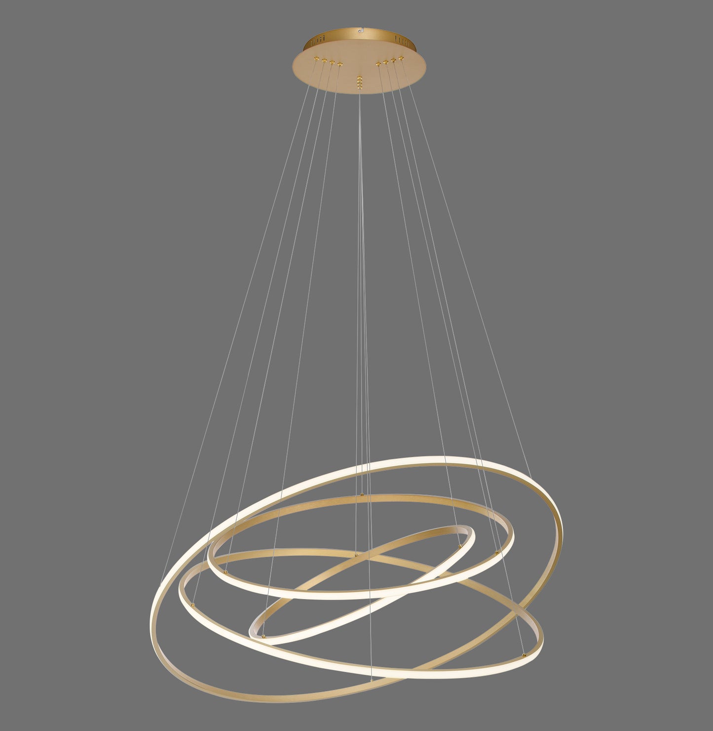 Tessara - Pendant Light - Brass Matt - By Paul Neuhaus - (2124-60)