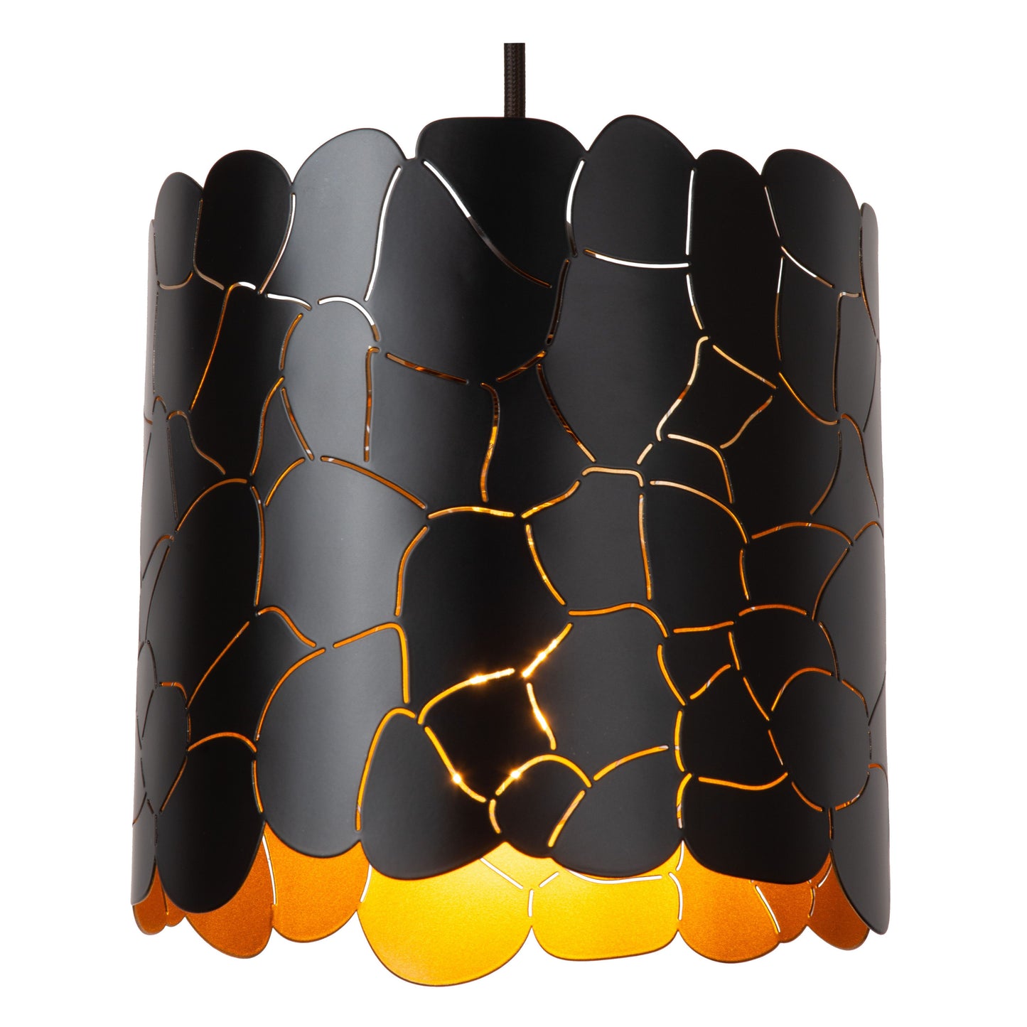 Lucide ALMELO - Pendant light - 3xE27 Black
