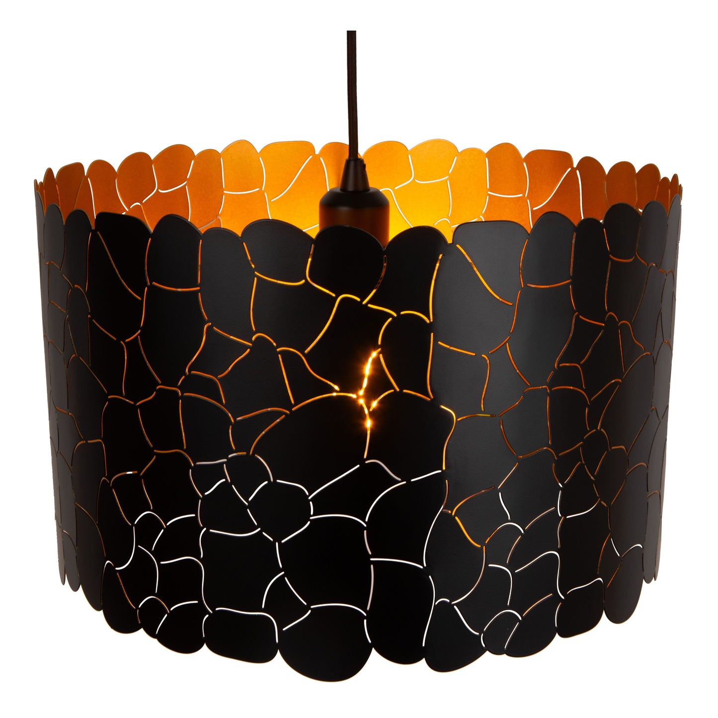 Lucide ALMELO - Pendant light - 1xE27 - Black