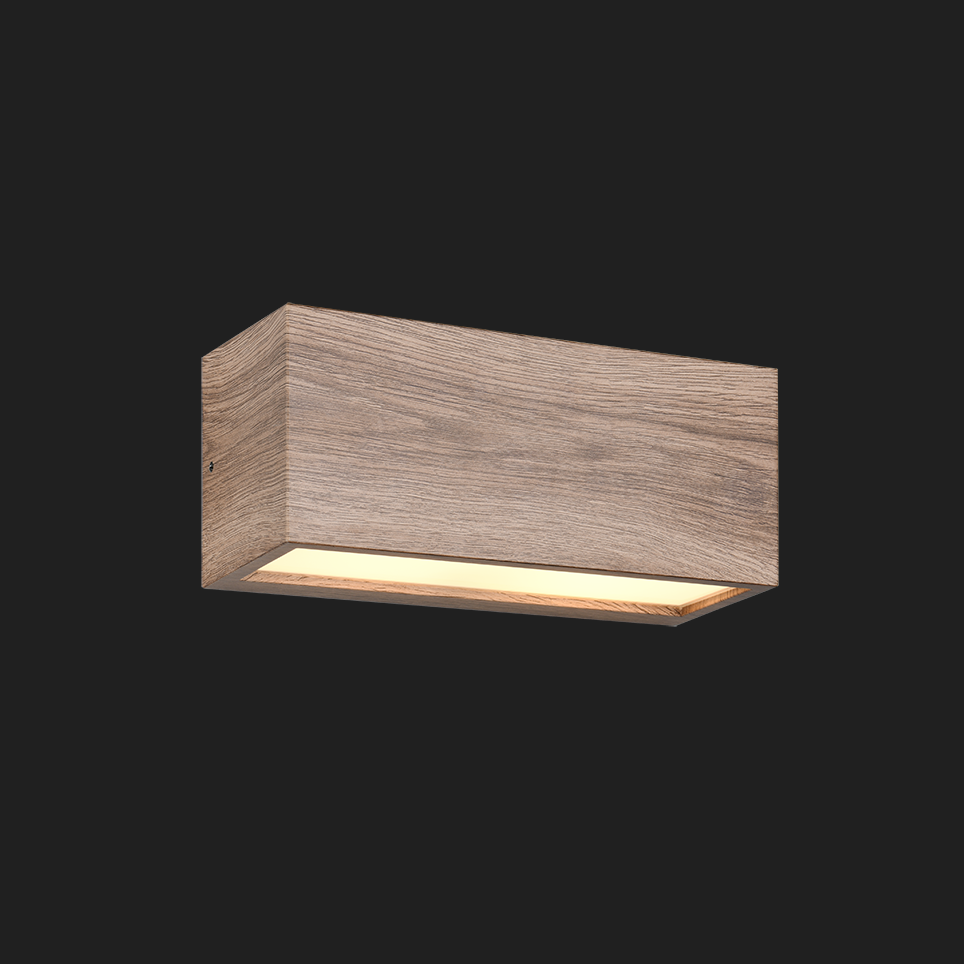 Mayenne - Wall Lamp - Wood Effect - Trio - 218560235