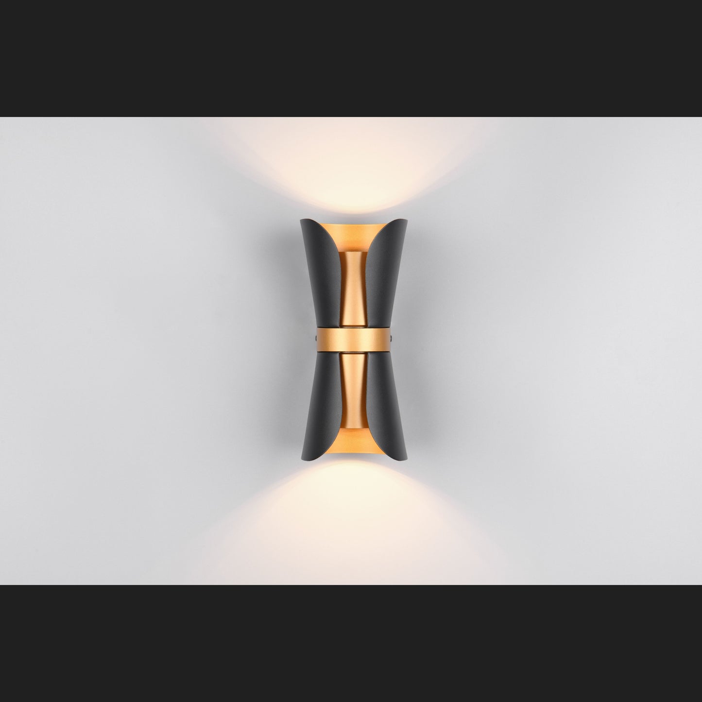 Coat - Wall Lamp - Black Gold - Trio - 218600280