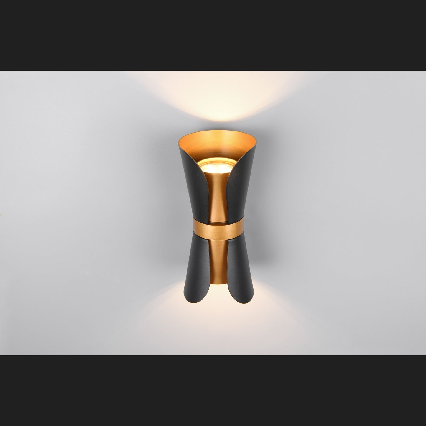 Coat - Wall Lamp - Black Gold - Trio - 218600280
