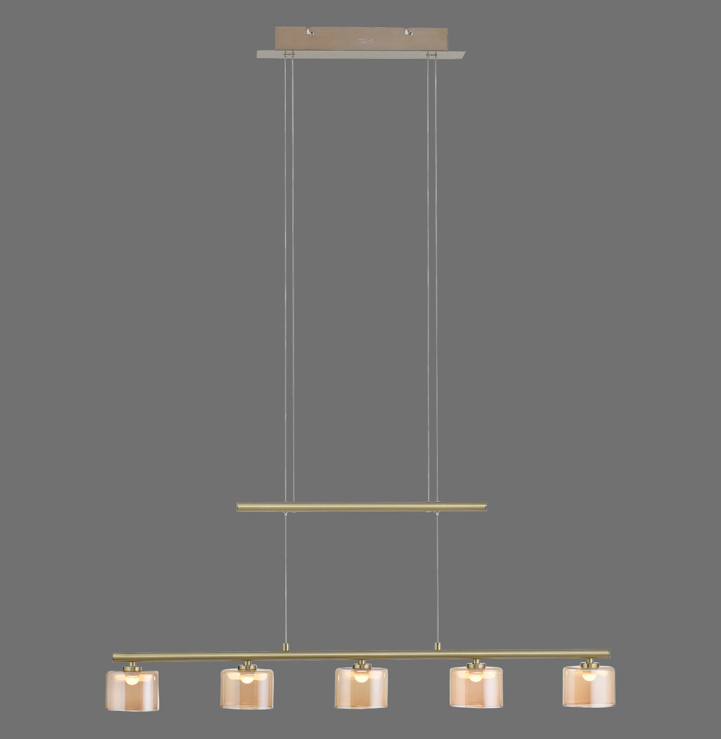Hydra - Pendant Light - Brass Matt - By Paul Neuhaus - (2209-60)