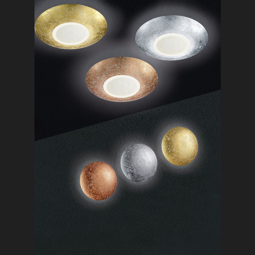 Chiros - Wall lamp - Gold - Trio