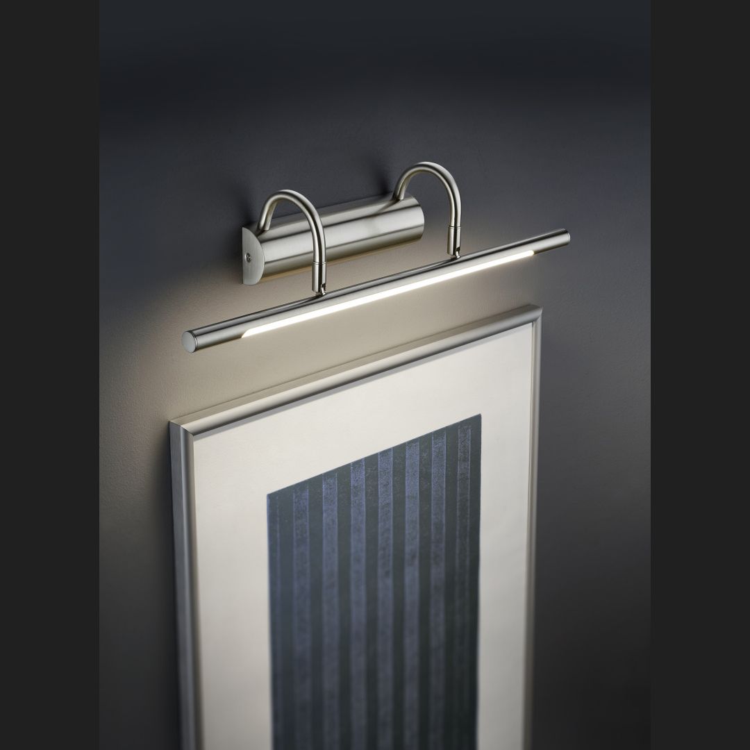 Cuadro - Wall lamp - Nickel Matt - Trio
