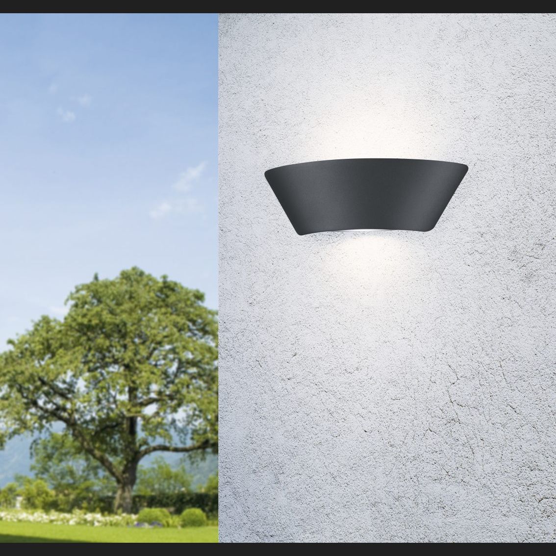 SACRAMENTO Wall lamp - Anthracite