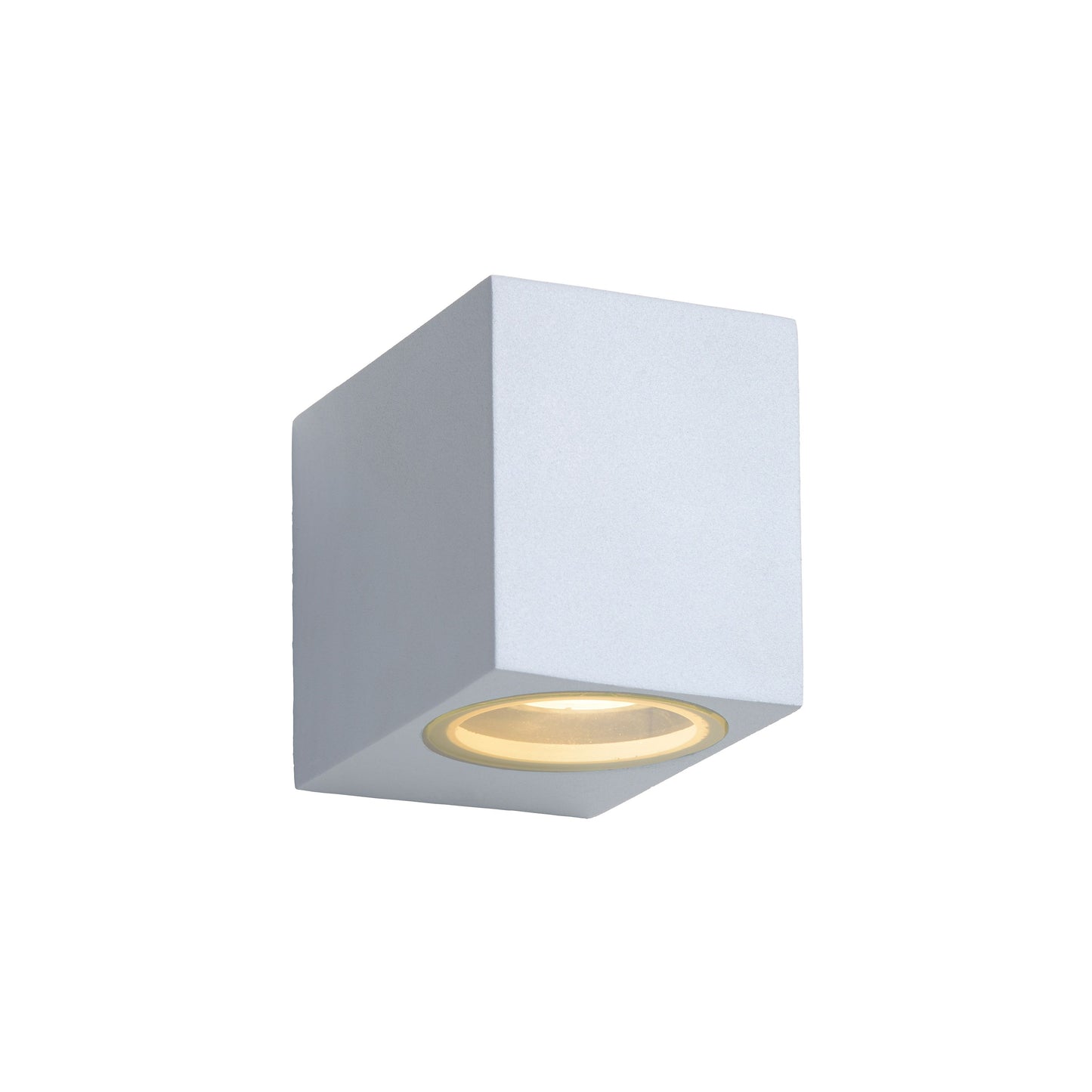 Lucide ZORA-LED - Wall spotlight / Wall light Indoor/Outdoor - LED Dim. - GU10 - 1x5W 3000K - IP44 - White