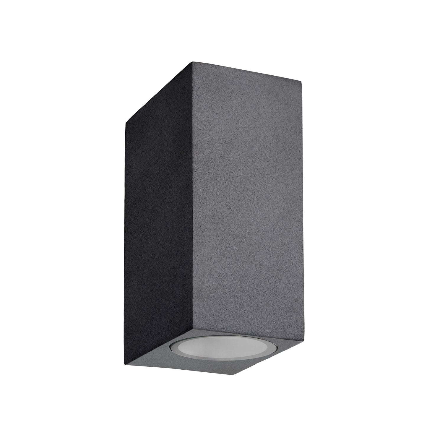 Lucide ZORA-LED - Wall spotlight / Wall light Indoor/Outdoor - LED Dim. - GU10 - 2x5W 3000K - IP44 - Black